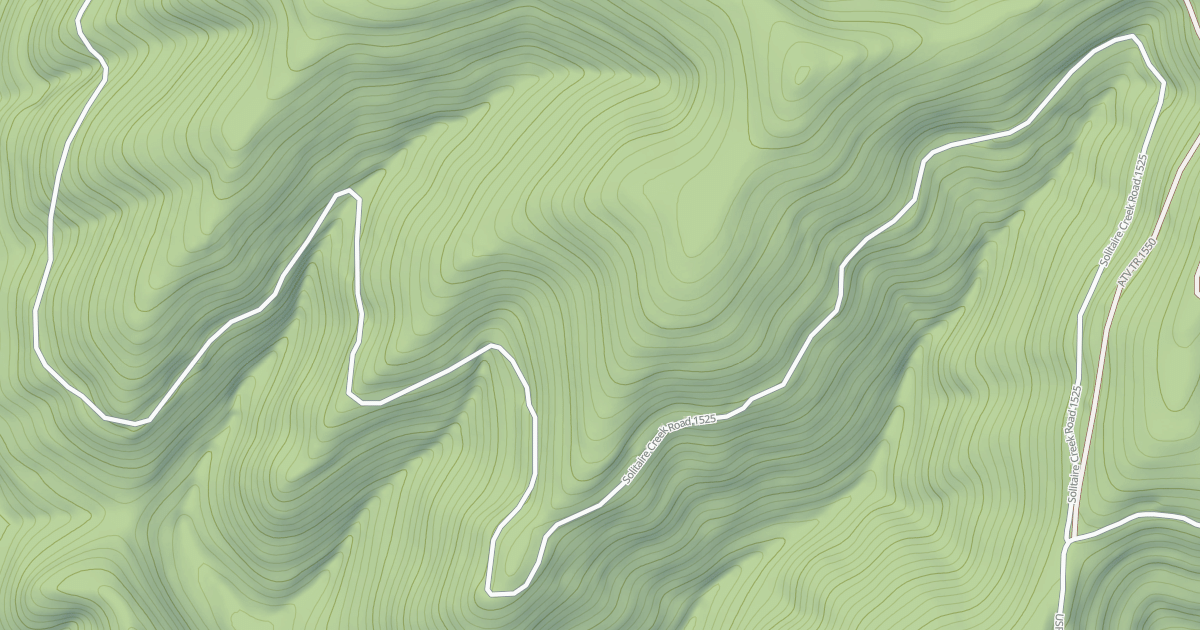 Map preview of USFS Motor Vehicle Use Map Trails 8480