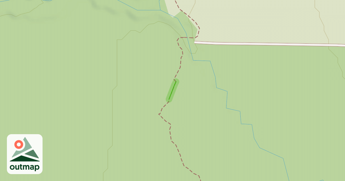 Map of Fred J. Cusimano Westside Overland Trail