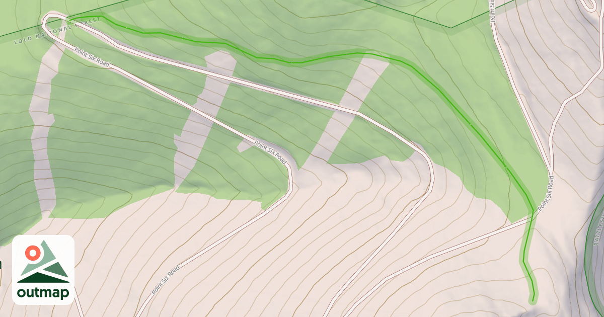 Map of White Bark