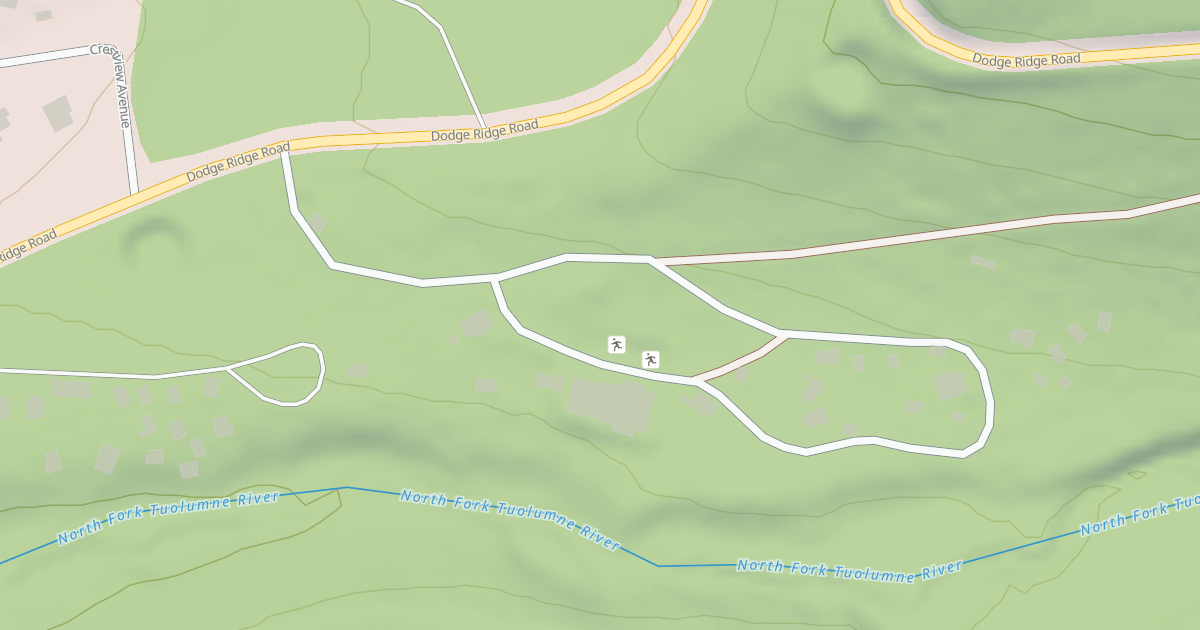 Map preview of CHINQUAPIN CONF. CENTER ACCESS