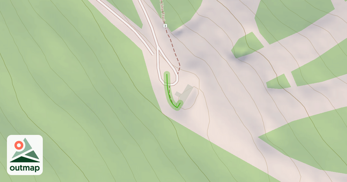 Map of 7th Heave Express Chairlift Line