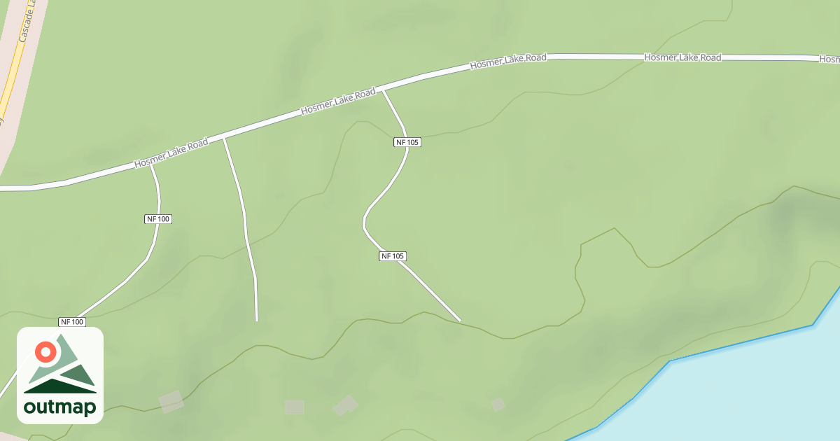 Map of ELK LAKE TRACT K REC