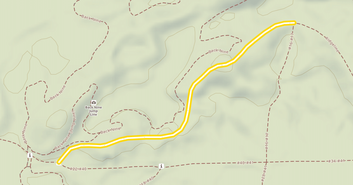 Map preview of Ridgeline
