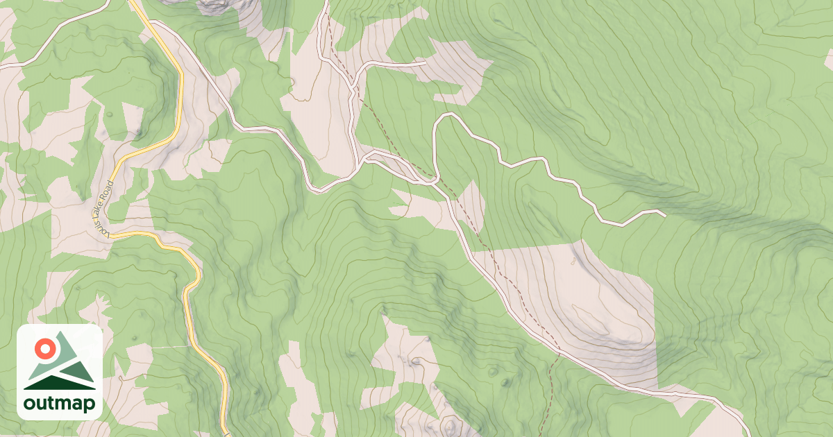 Map of BURNT GULCH