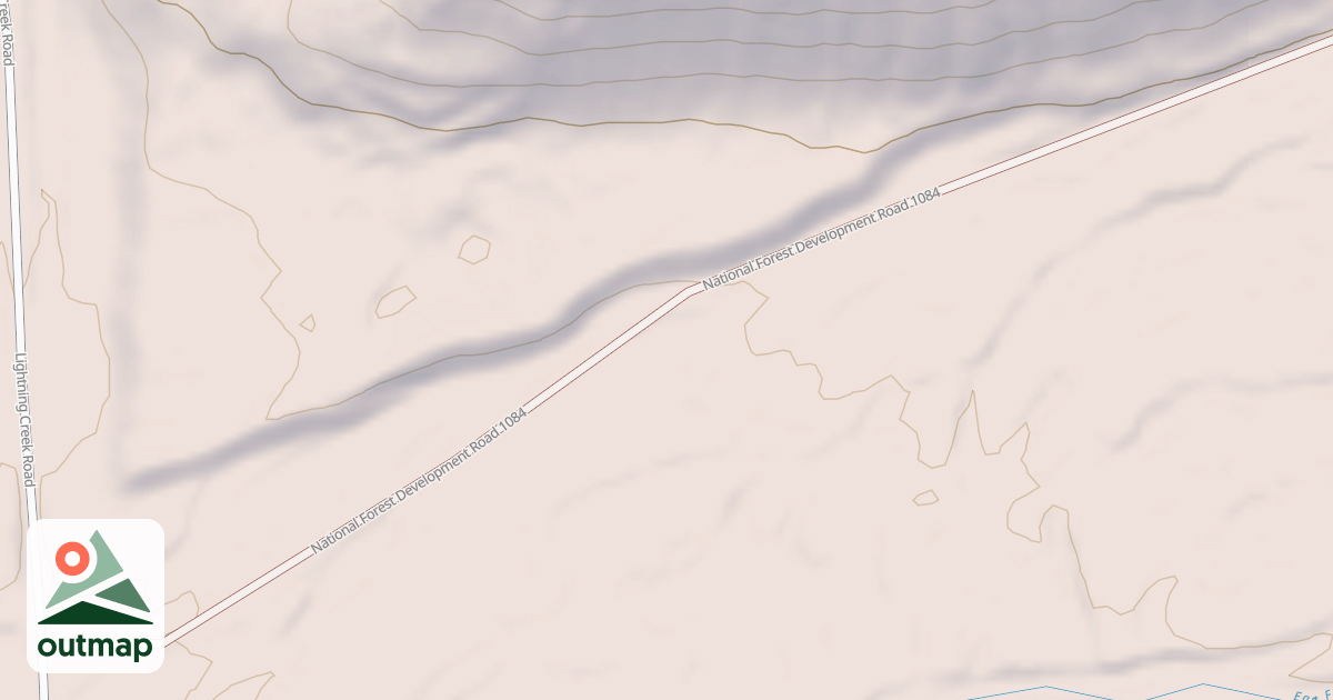 Map of EAST FORK