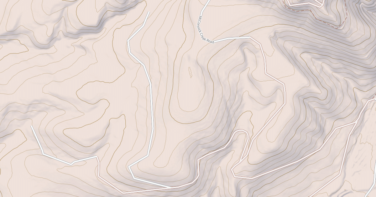 Map preview of JOSEPHINE CREEK EAST