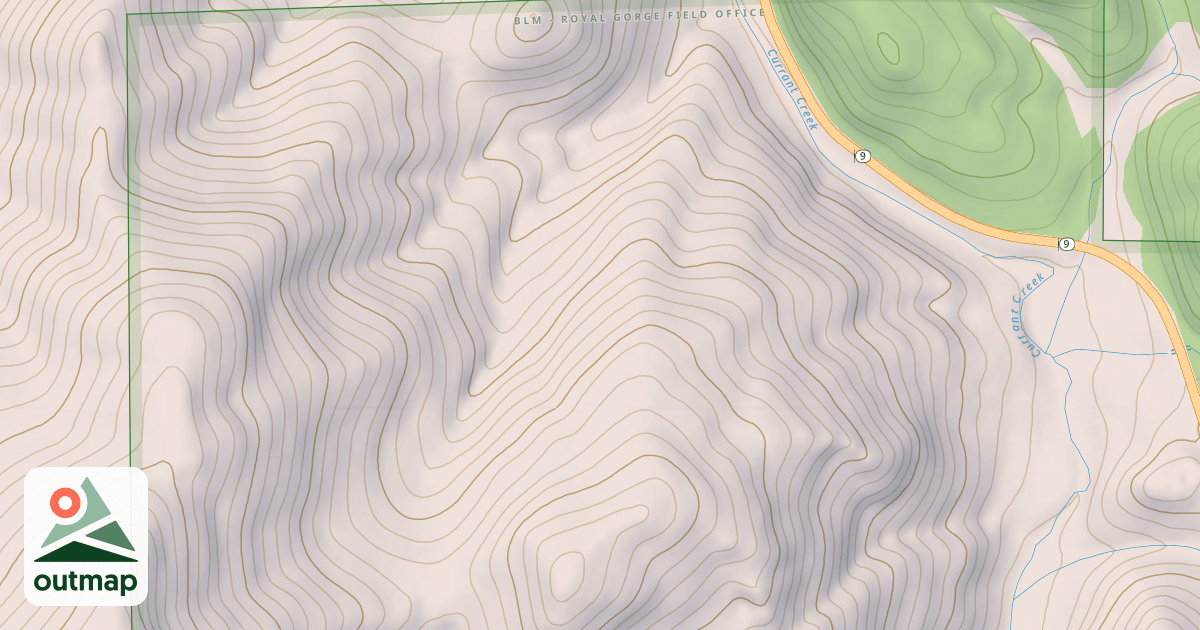 Map of BLM National GTLF Public Motorized Roads a1c6fdbf-1794-494a-a026-536ecf720f8d