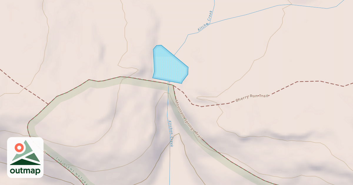 Map of Ricketts Glen State Park Trails