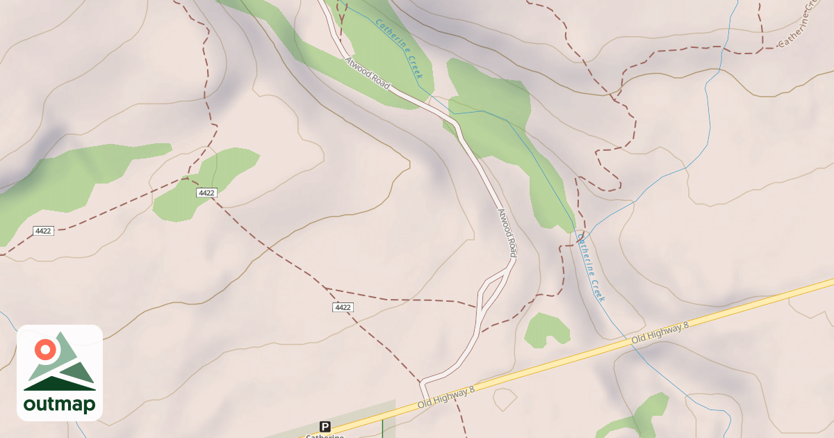 Map of C. A. ATWOOD