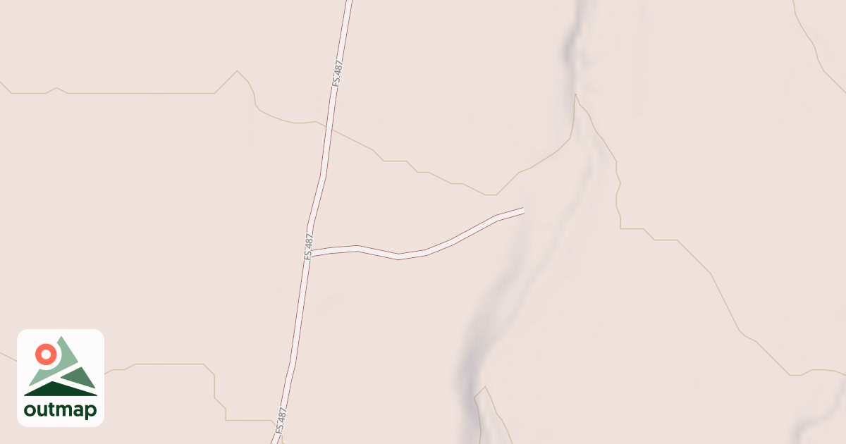 Map of SOUTH OAKBRUSH SPUR 2