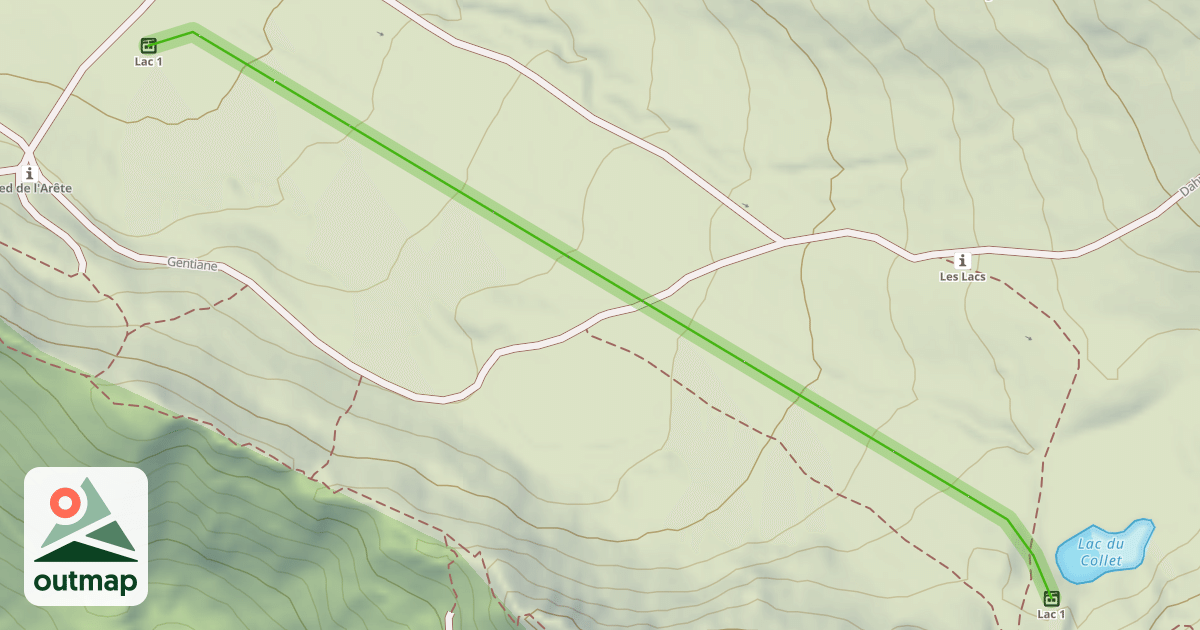 Map of Chevrette