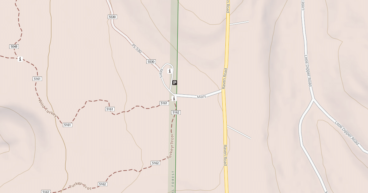 Map preview of RAVEN ROAD