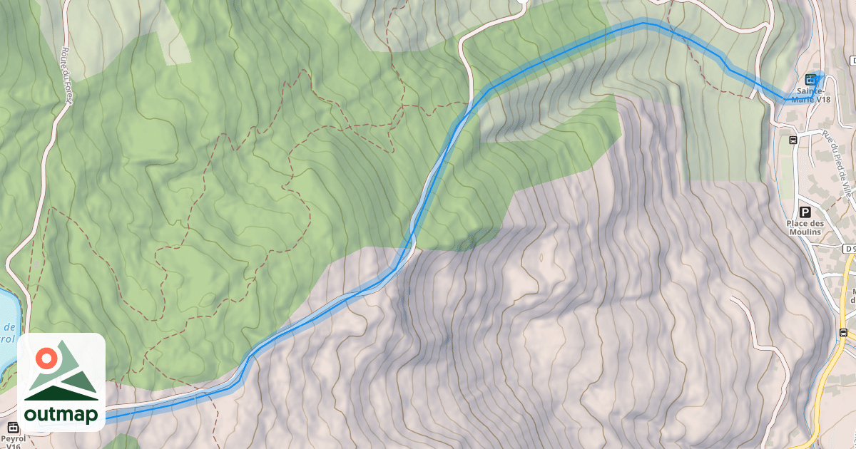 Map of Olympique Inférieure