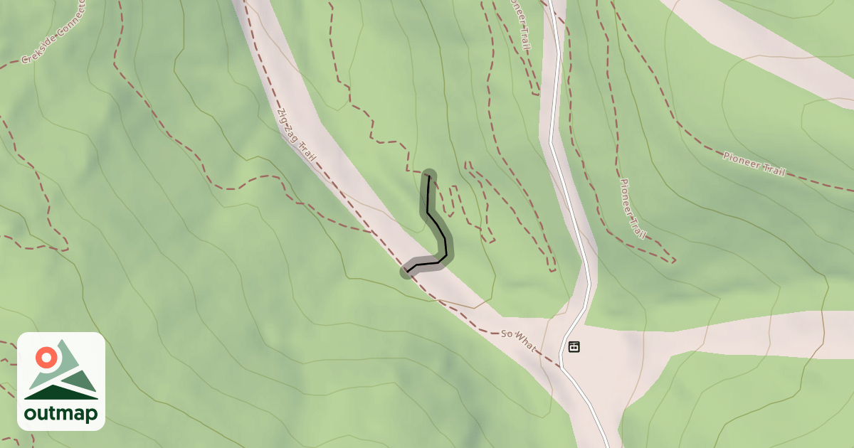 Map of Creekside Connector