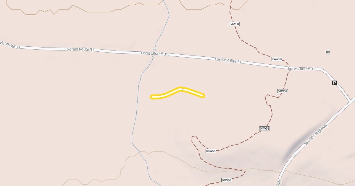 Map preview of Sugar Pine