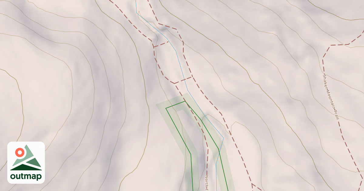 Map of Shaker Trail