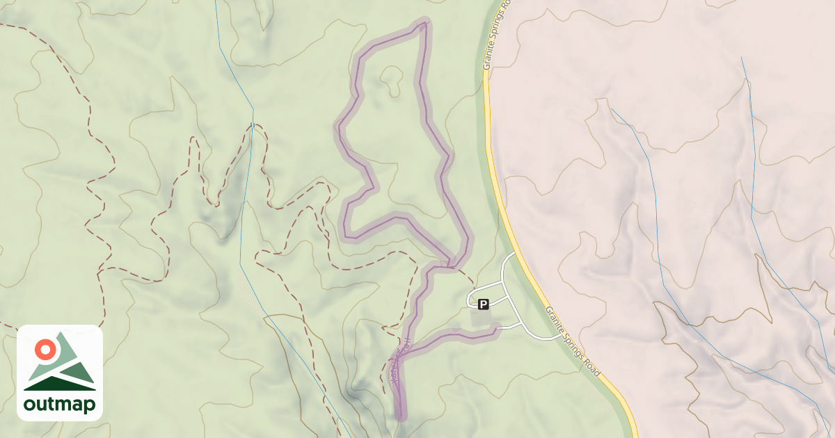 Map of Kate's Trail