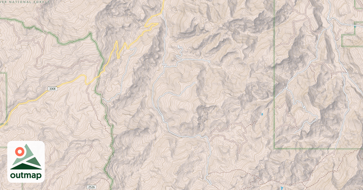 Map of ALKALI CREEK