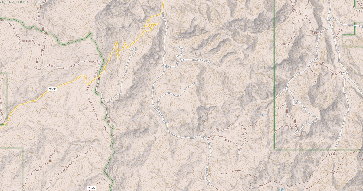 Map preview of ALKALI CREEK