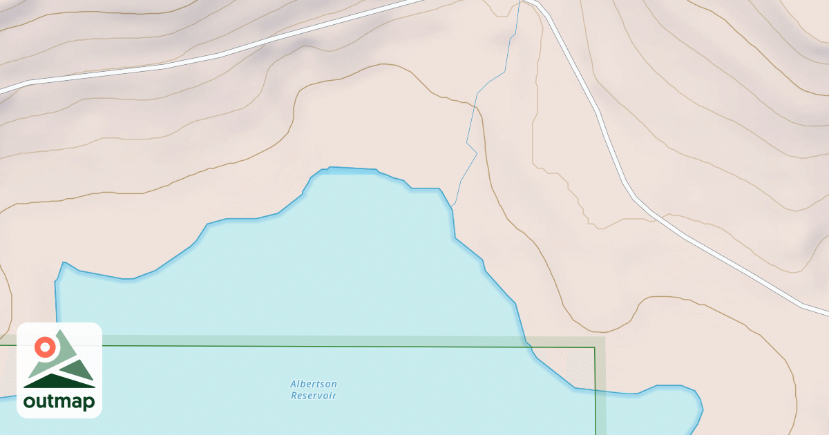 Map of ALBERTSON CR CG