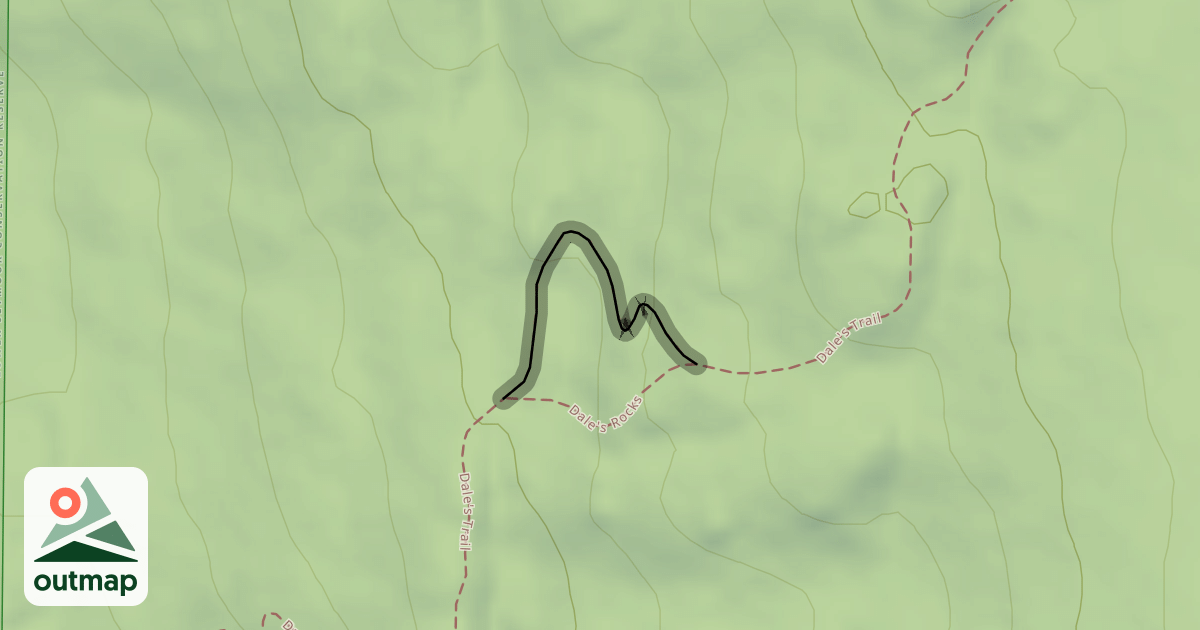 Map of Dale's Trail
