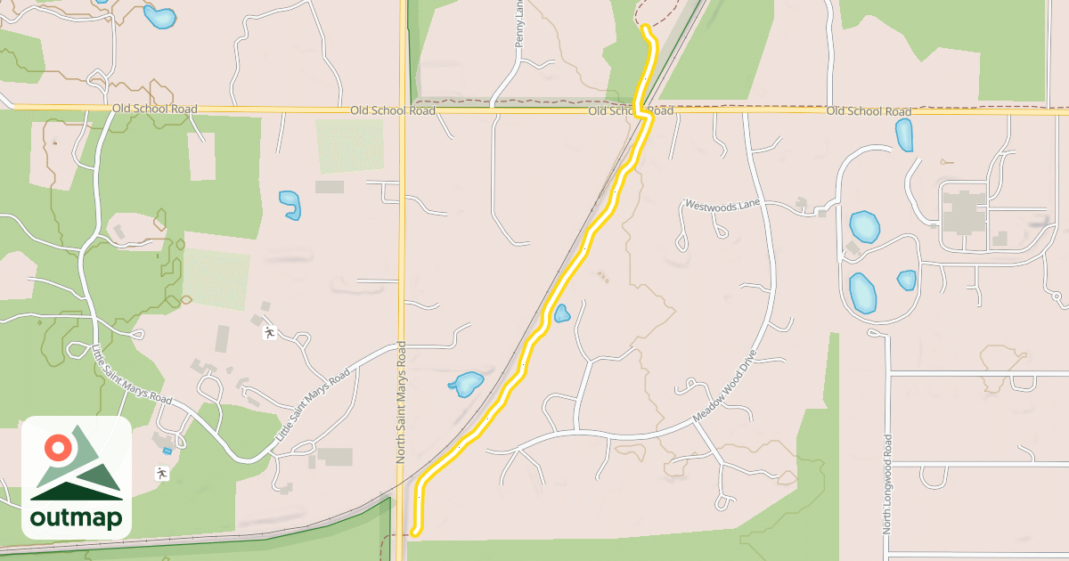 Map of Des Plaines River Trail