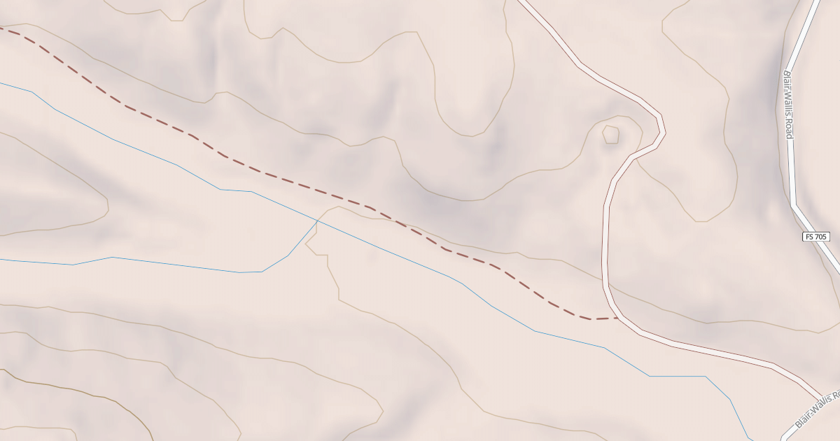 Map preview of BLAIR POND
