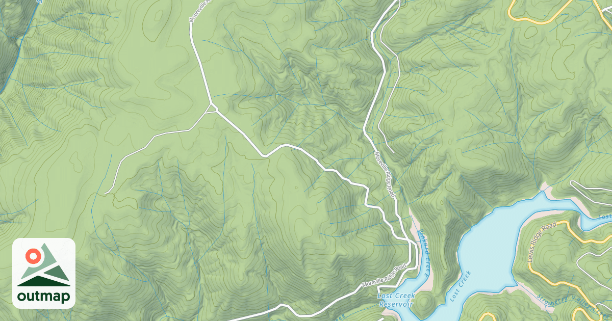 Map of PINKARD CREEK