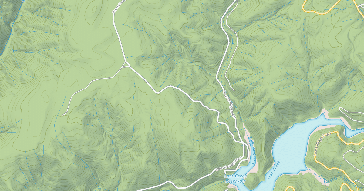 Map preview of PINKARD CREEK
