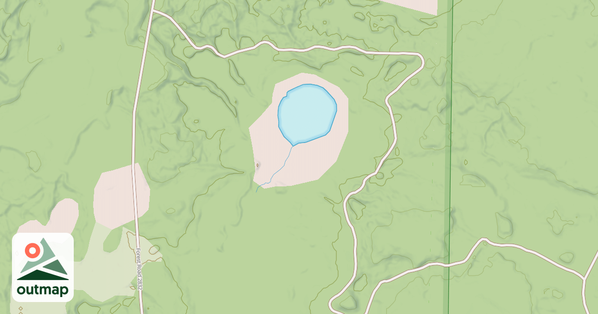Map of USFS Motor Vehicle Use Map Trails 19695