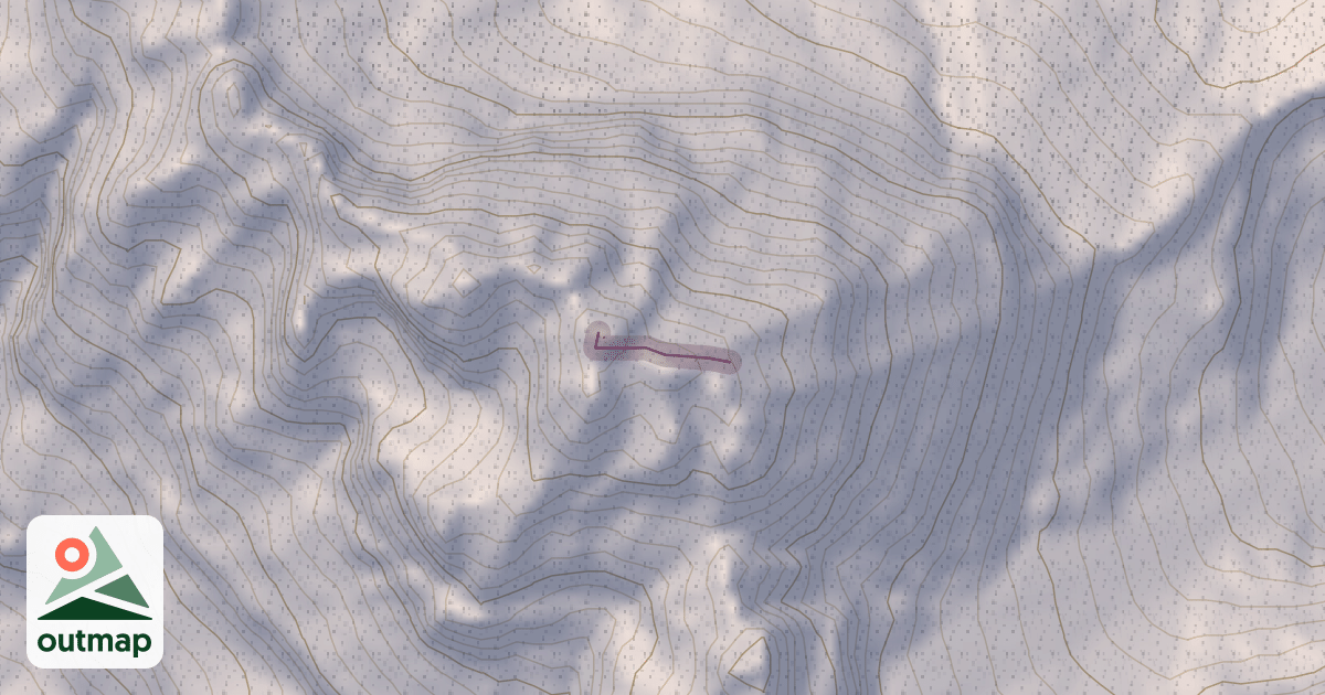 Map of Climbing Route