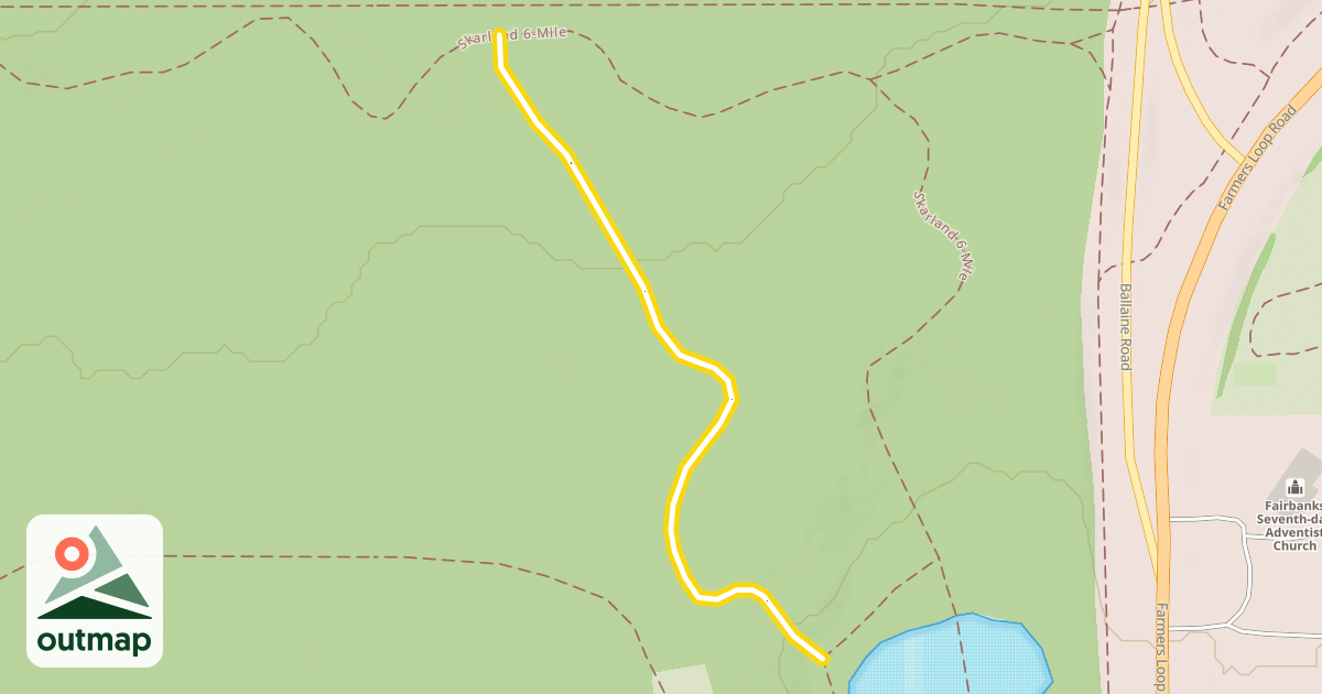 Map of Karl Reishus Trail