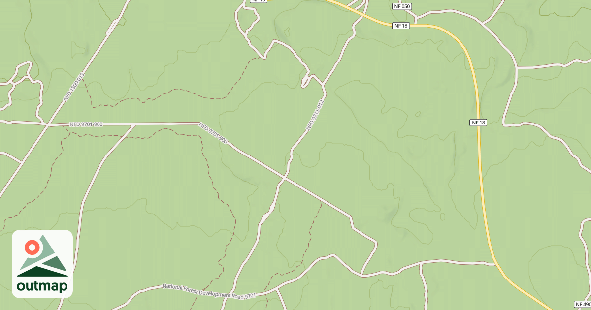 Map of BPA REDMOND-KLAMATH FALLS