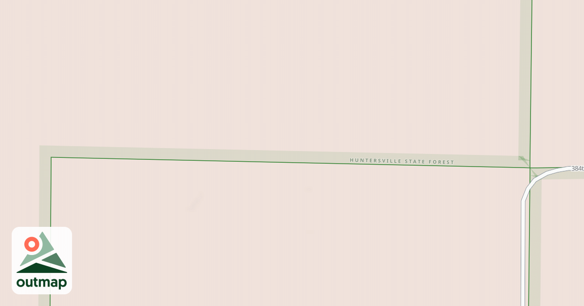 Map of Huntersville Trail
