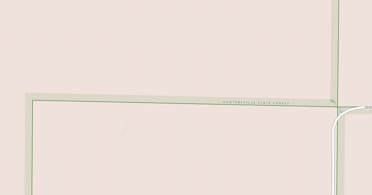 Map preview of Huntersville Trail