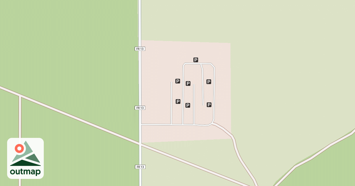 Map of CENTENNIAL TRAILHEAD