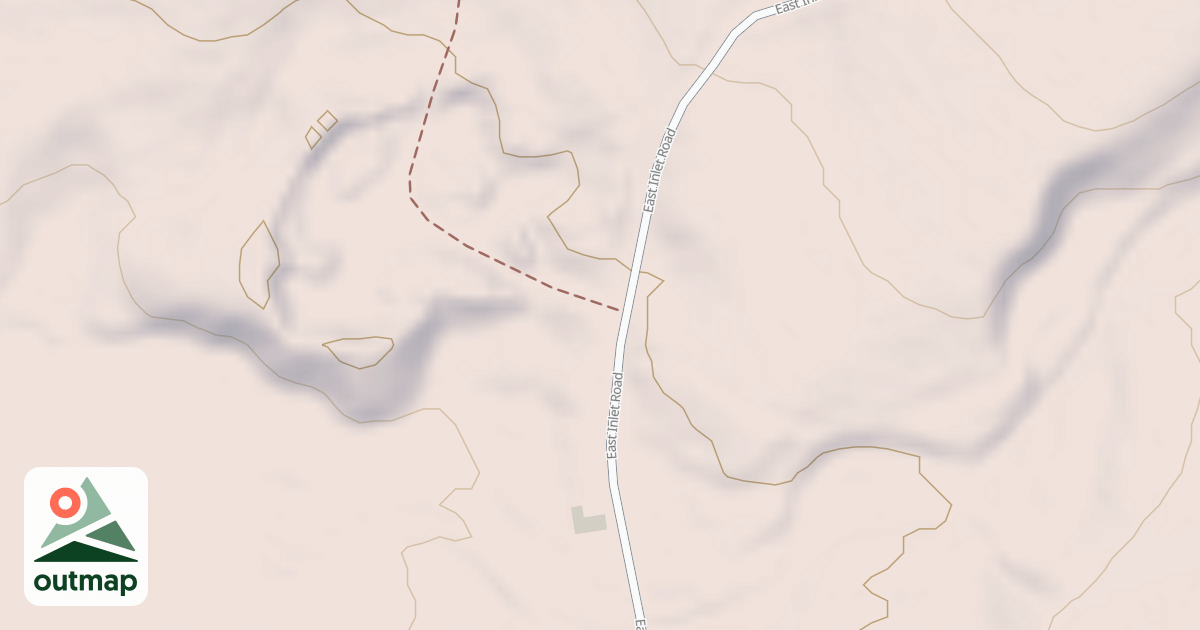 Map of Bolton Spur