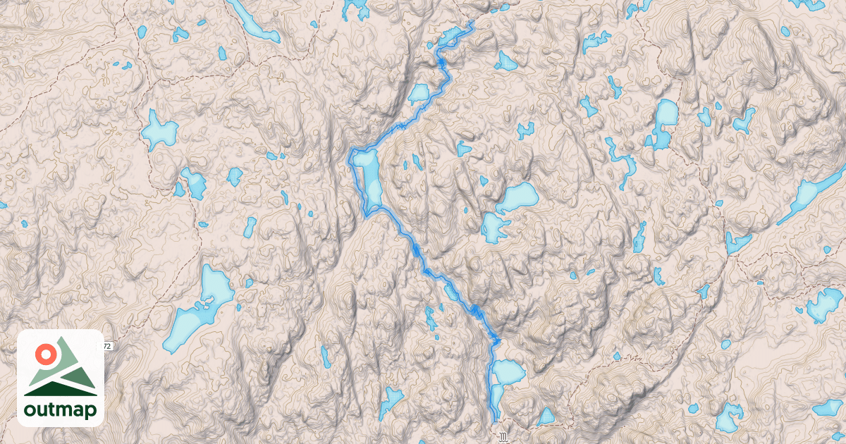 Map of Ethel Lake Trail