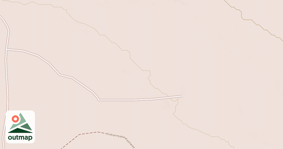 Map of KITCH-ITI-KIPI NORTH SPUR A