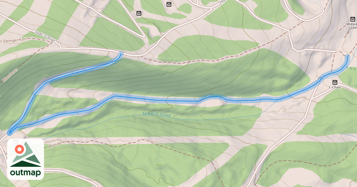 Map of Sawmill