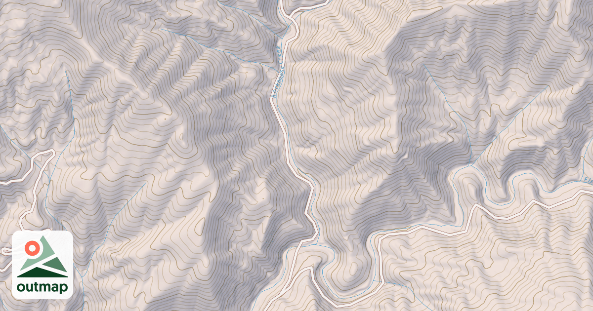 Map of ROCKHOUSE BR.