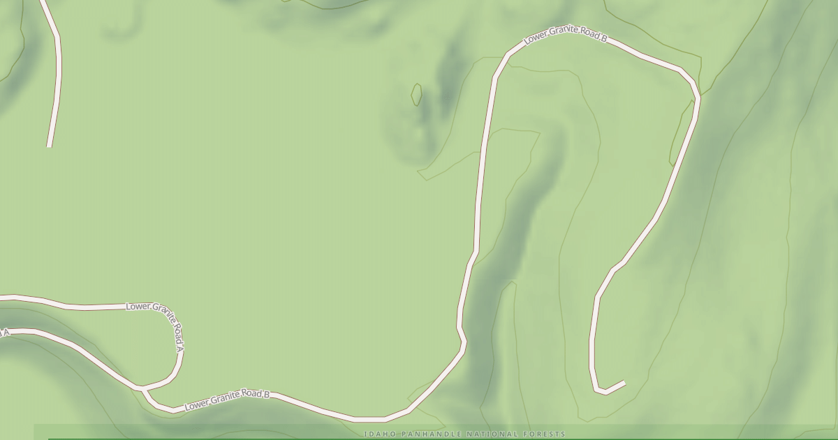 Map preview of LOWER GRANITE B
