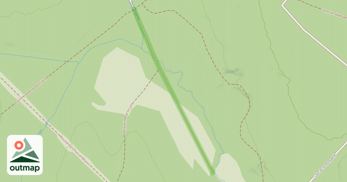 Map of Laie des Auneaux