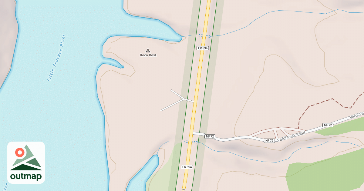 Map of BOCA REST CAMPGROUND