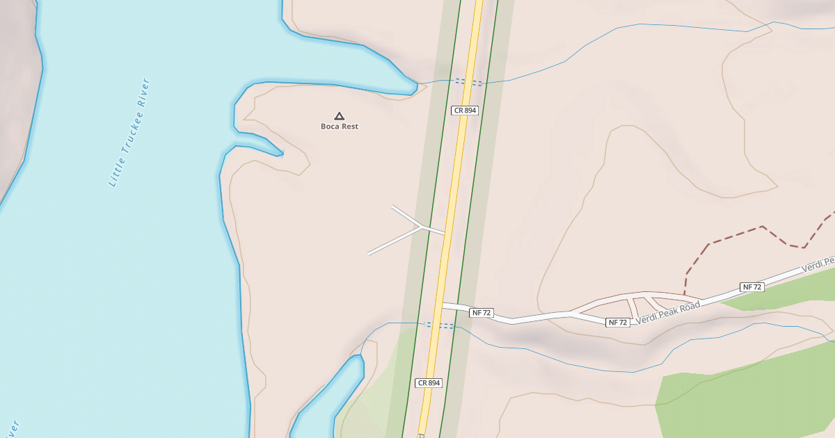 Map preview of BOCA REST CAMPGROUND