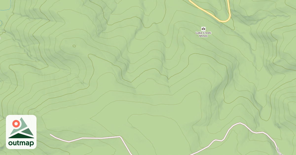 Map of DOUGLAS CREEK OVERLOOK RD