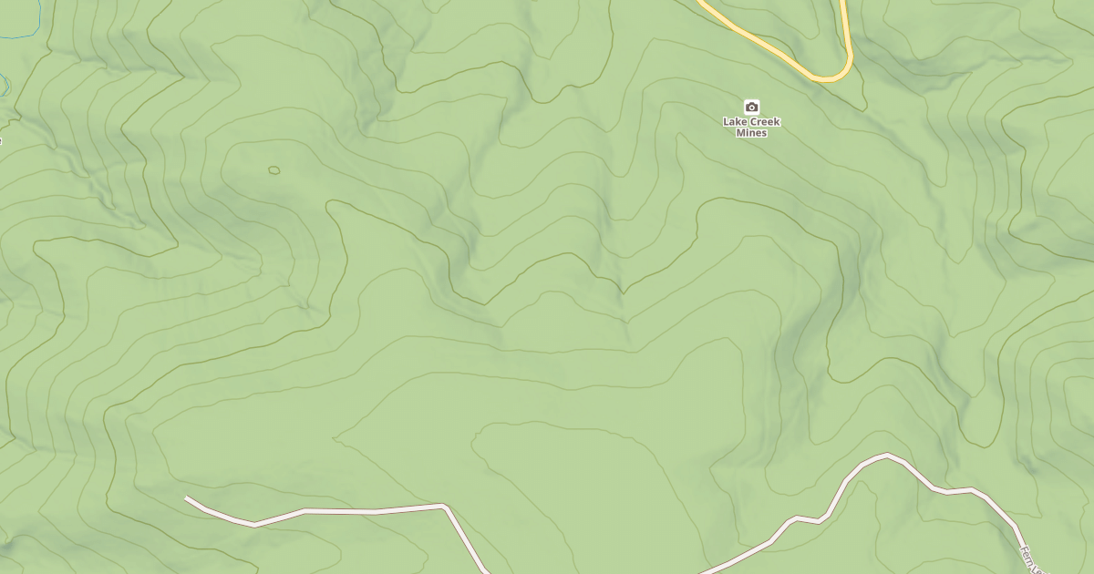 Map preview of DOUGLAS CREEK OVERLOOK RD