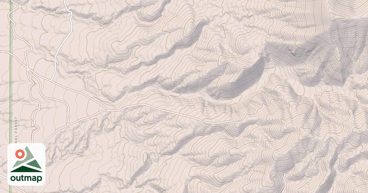 Map of MONUMENT CANYON