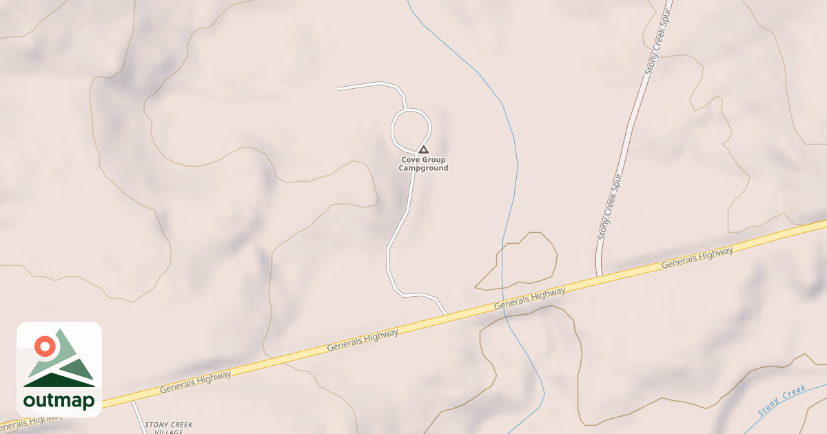 Map of COVE CG