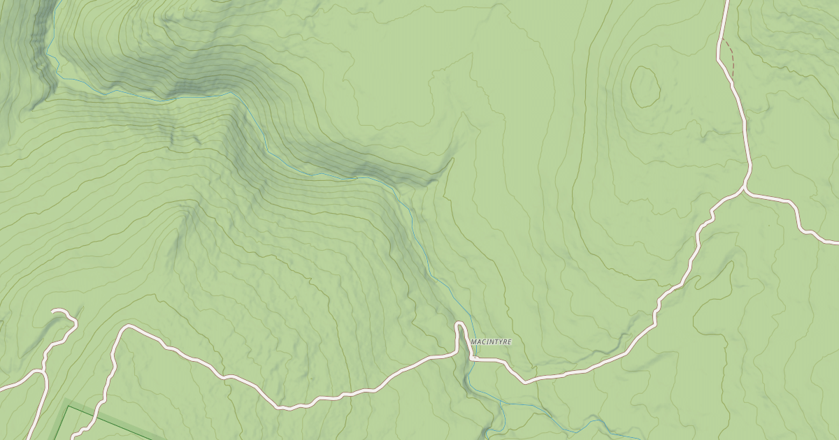 Map preview of Macintyre